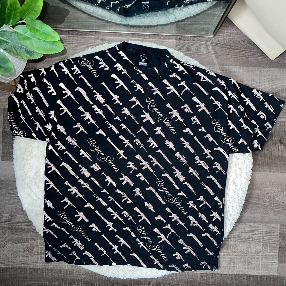 Y2k ROGUE STATUS  Reflecting Shirt